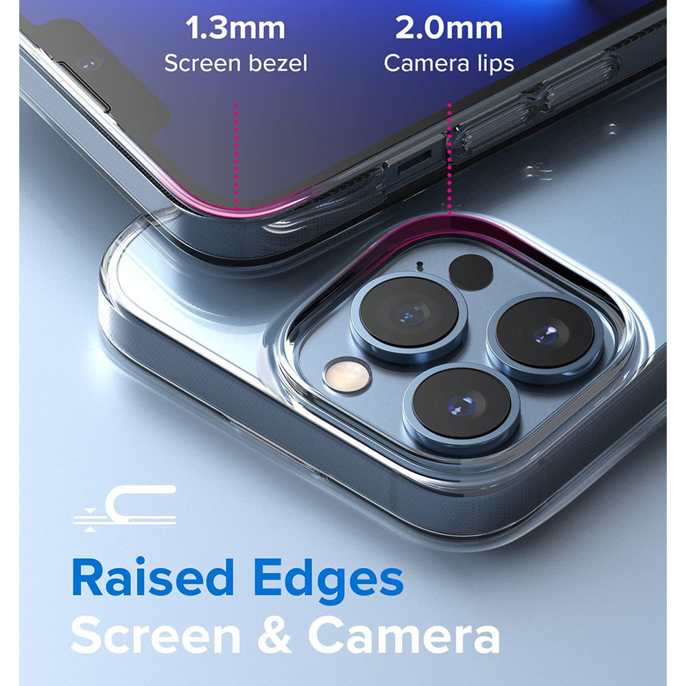 Picture of  Apple iPhone 13 Pro 6.1 Case | Ringke Air Soft TPU Protection Case for Apple iPhone 13 Pro 6.1 (Clear)