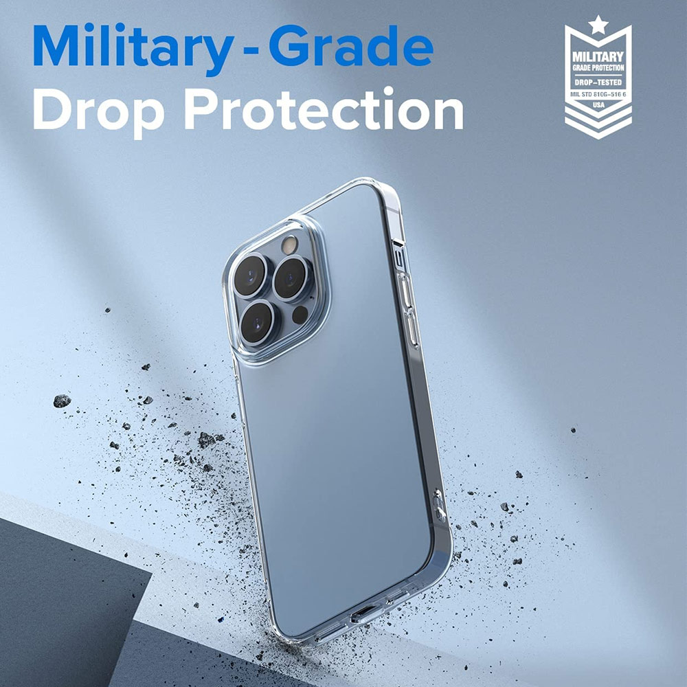 Picture of  Apple iPhone 13 Pro 6.1 Case | Ringke Air Soft TPU Protection Case for Apple iPhone 13 Pro 6.1 (Clear)