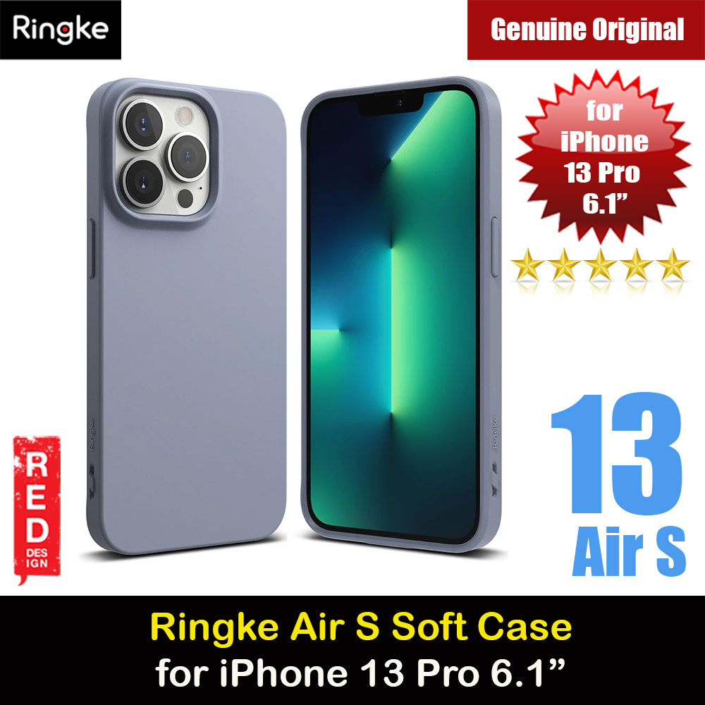 Picture of Ringke Air S Soft TPU Protection Case for Apple iPhone 13 Pro 6.1 (Lavender Gray)  Apple iPhone 13 Pro 6.1-  Apple iPhone 13 Pro 6.1 Cases,  Apple iPhone 13 Pro 6.1 Covers, iPad Cases and a wide selection of  Apple iPhone 13 Pro 6.1 Accessories in Malaysia, Sabah, Sarawak and Singapore 