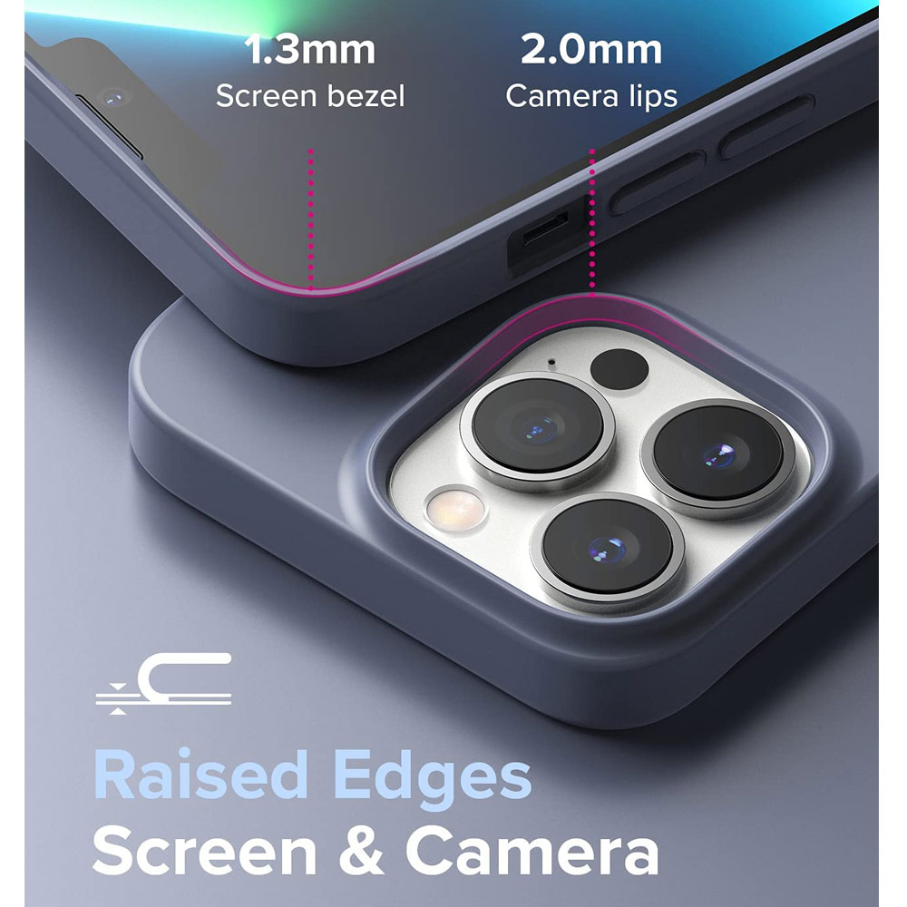 Picture of  Apple iPhone 13 Pro 6.1 Case | Ringke Air S Soft TPU Protection Case for Apple iPhone 13 Pro 6.1 (Lavender Gray)