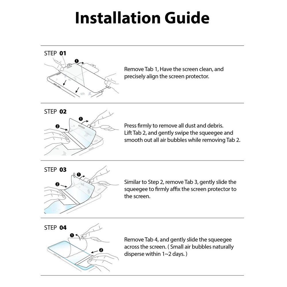 Picture of  Apple iPhone 13 Pro Max 6.7 Screen Protector | Ringke Dual Easy Film Matte Screen Protector for Apple iPhone 13 Pro Max 6.7 (Matte 2pcs)