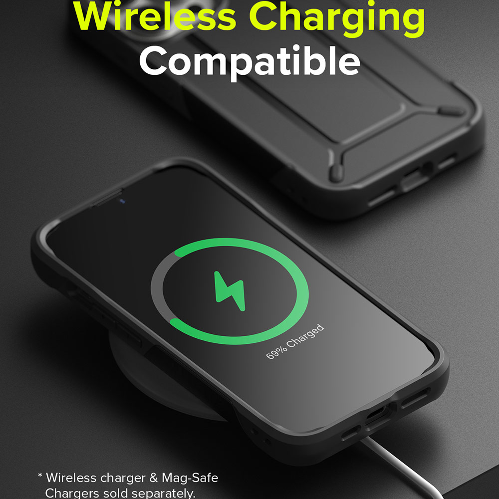 Picture of  Apple iPhone 13 Pro 6.1 Case | Ringke DX Drop Protection Case Anti Finger Print Case for Apple iPhone 13 Pro 6.1 (Gunmetal)