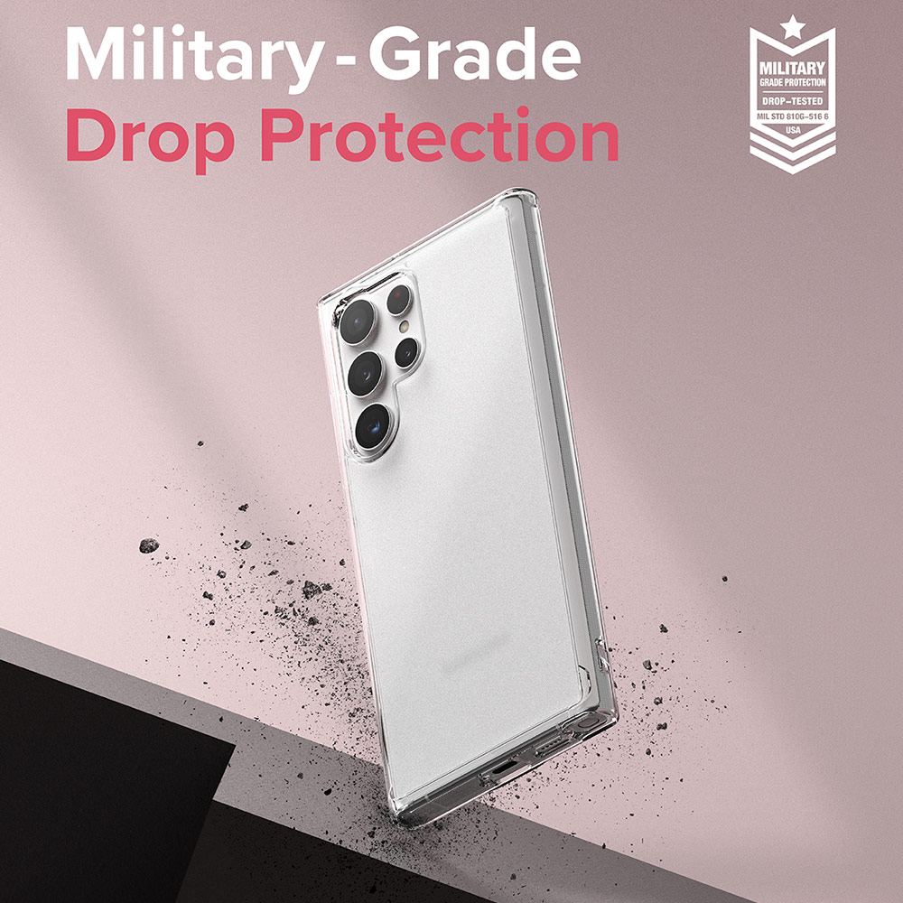 Picture of  Samsung Galaxy S22 Ultra 5G 6.8 Case | Ringke Fusion Protection Case for Samsung Galaxy S22 Ultra 6.8 (Matte Clear)