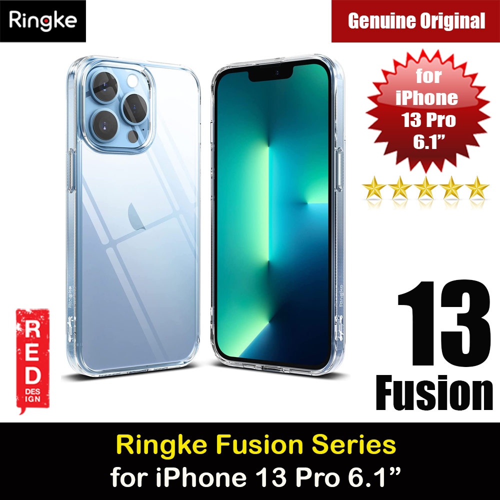 Picture of Ringke Fusion Protection Case for Apple iPhone 13 Pro 6.1 (Clear)  Apple iPhone 13 Pro 6.1-  Apple iPhone 13 Pro 6.1 Cases,  Apple iPhone 13 Pro 6.1 Covers, iPad Cases and a wide selection of  Apple iPhone 13 Pro 6.1 Accessories in Malaysia, Sabah, Sarawak and Singapore 