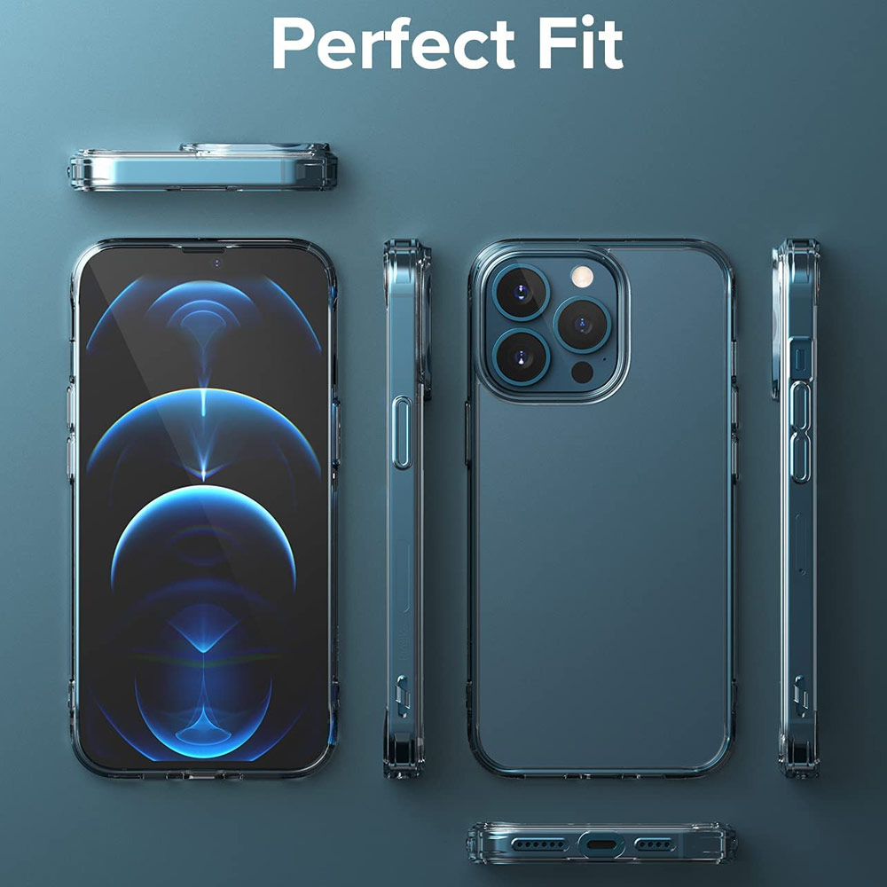 Picture of  Apple iPhone 13 Pro 6.1 Case | Ringke Fusion Protection Case for Apple iPhone 13 Pro 6.1 (Clear)