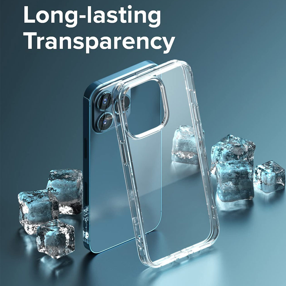 Picture of  Apple iPhone 13 Pro Max 6.7 Case | Ringke Fusion Protection Case for Apple iPhone 13 Pro Max 6.7 (Clear)