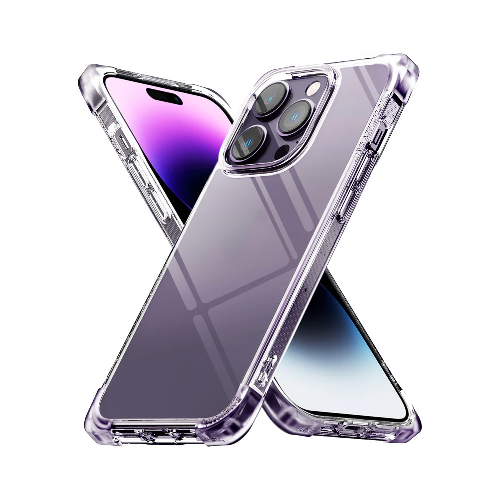 Picture of  Apple iPhone 14 Pro 6.1 Case | Ringke Fusion Bumper Corner Edge Drop Protection Case for iPhone 14 Pro 6.1 (Clear)