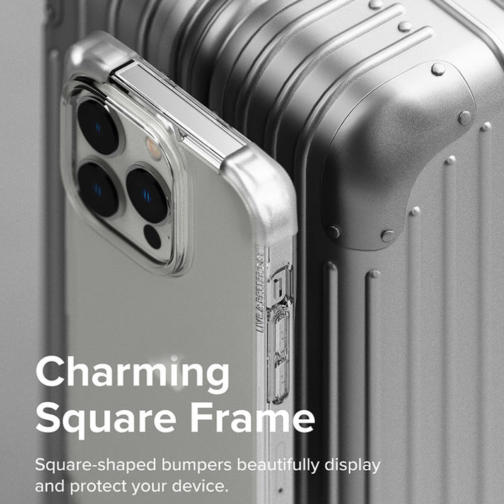 Picture of  Apple iPhone 14 Pro 6.1 Case | Ringke Fusion Bumper Corner Edge Drop Protection Case for iPhone 14 Pro 6.1 (Clear)