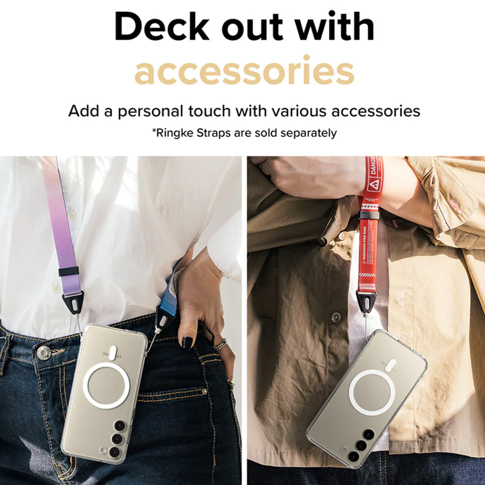 Picture of  Samsung Galaxy S23 Plus Case | Ringke Fusion Magnetic Transparent Protection Case for Samsung Galaxy S23 Plus (Matte)