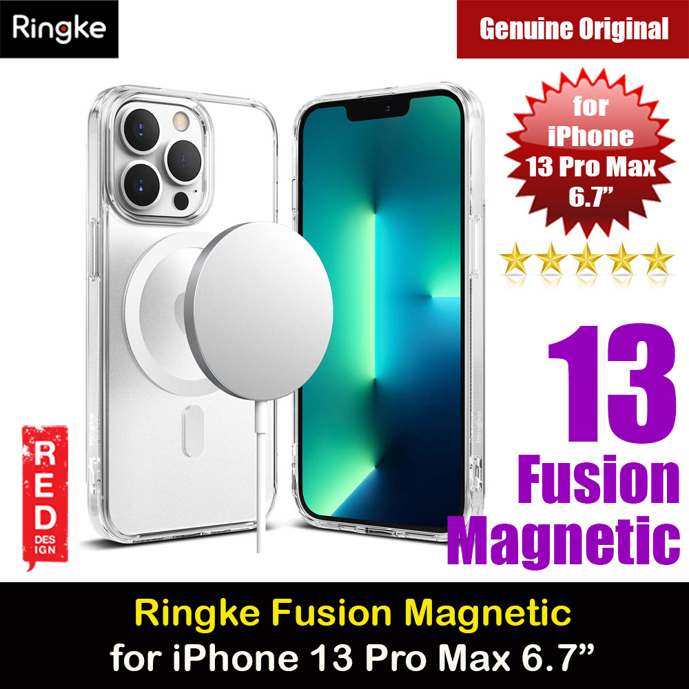 Picture of Ringke Fusion Magnetic Matte Protection Case Magsafe Compatible for Apple iPhone 13 Pro Max 6.7 (Matte Clear)  Apple iPhone 13 Pro Max 6.7-  Apple iPhone 13 Pro Max 6.7 Cases,  Apple iPhone 13 Pro Max 6.7 Covers, iPad Cases and a wide selection of  Apple iPhone 13 Pro Max 6.7 Accessories in Malaysia, Sabah, Sarawak and Singapore 