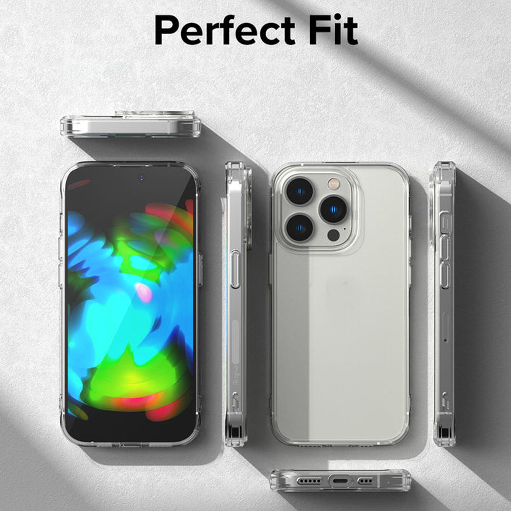 Picture of  Apple iPhone 14 Pro 6.1 Case | Ringke Fusion Protection Case for Apple iPhone 14 Pro 6.1 (Clear)