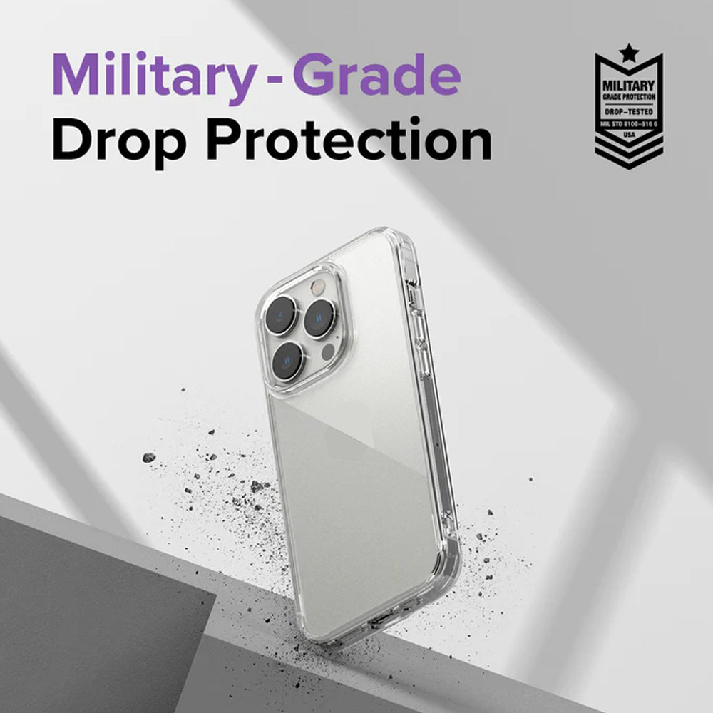 Picture of  Apple iPhone 14 Pro Max 6.7 Case | Ringke Fusion Matte Protection Case for Apple iPhone 14 Pro Max 6.7 (Matte Clear)