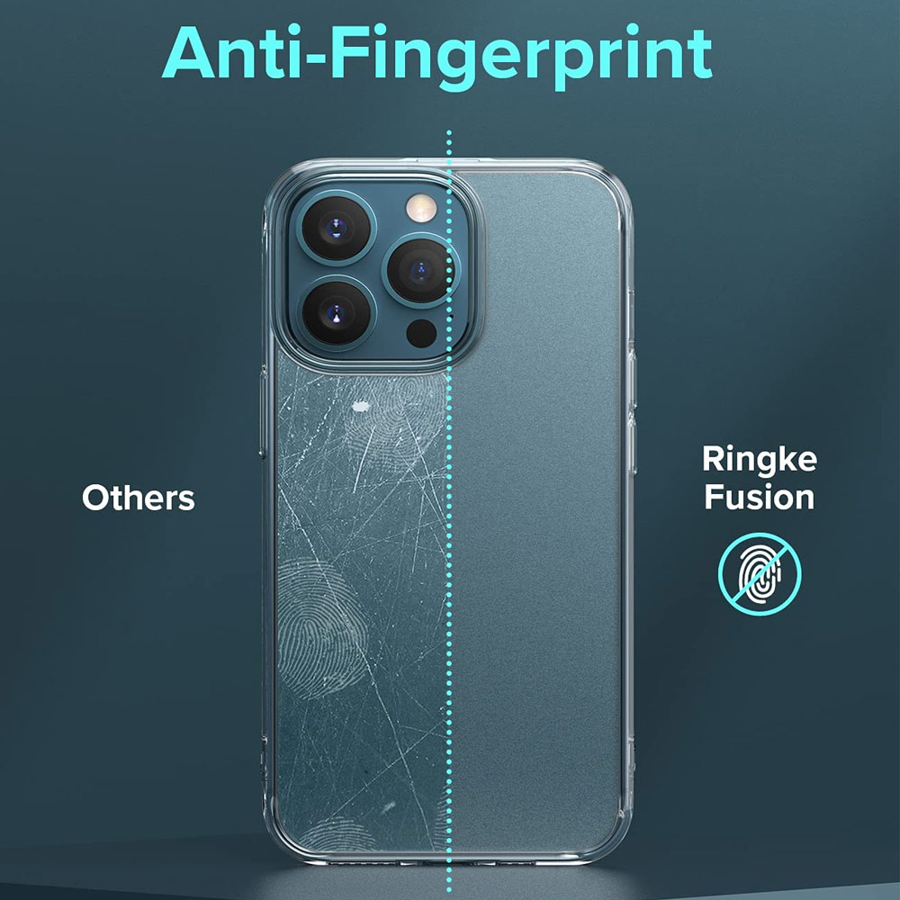 Picture of  Apple iPhone 13 Pro Max 6.7 Case | Ringke Fusion Matte Protection Case for Apple iPhone 13 Pro Max 6.7 (Matte Clear)