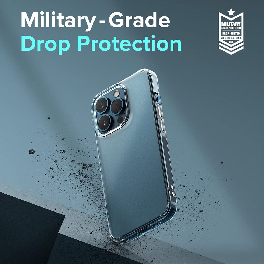 Picture of  Apple iPhone 13 Pro Max 6.7 Case | Ringke Fusion Matte Protection Case for Apple iPhone 13 Pro Max 6.7 (Matte Clear)