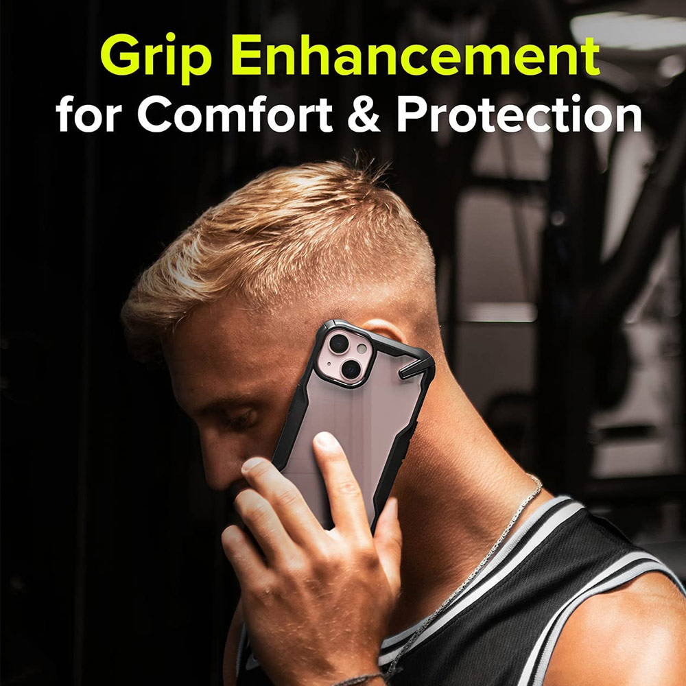 Picture of  Apple iPhone 13 6.1 Case | Ringke Fusion X Protection Case for Apple iPhone 13 6.1 (Black)