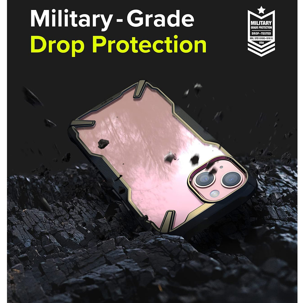 Picture of  Apple iPhone 13 6.1 Case | Ringke Fusion X Protection Case for Apple iPhone 13 6.1 (Black)