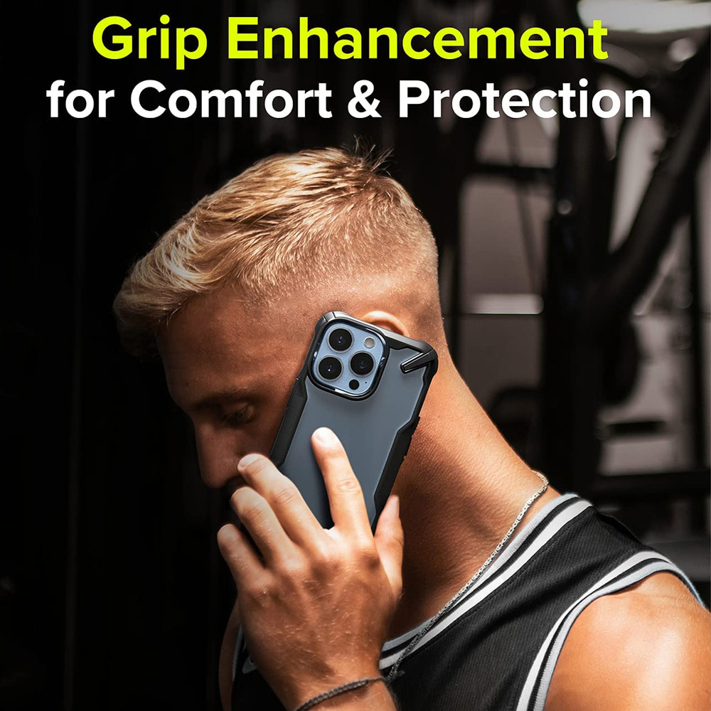 Picture of  Apple iPhone 13 Pro 6.1 Case | Ringke Fusion X Protection Case for Apple iPhone 13 Pro 6.1 (Black)