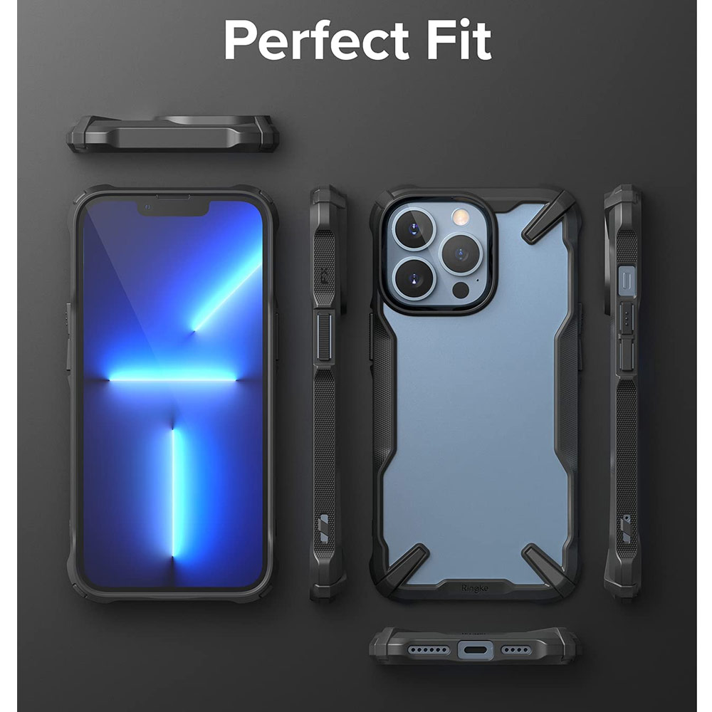 Picture of  Apple iPhone 13 Pro 6.1 Case | Ringke Fusion X Protection Case for Apple iPhone 13 Pro 6.1 (Black)