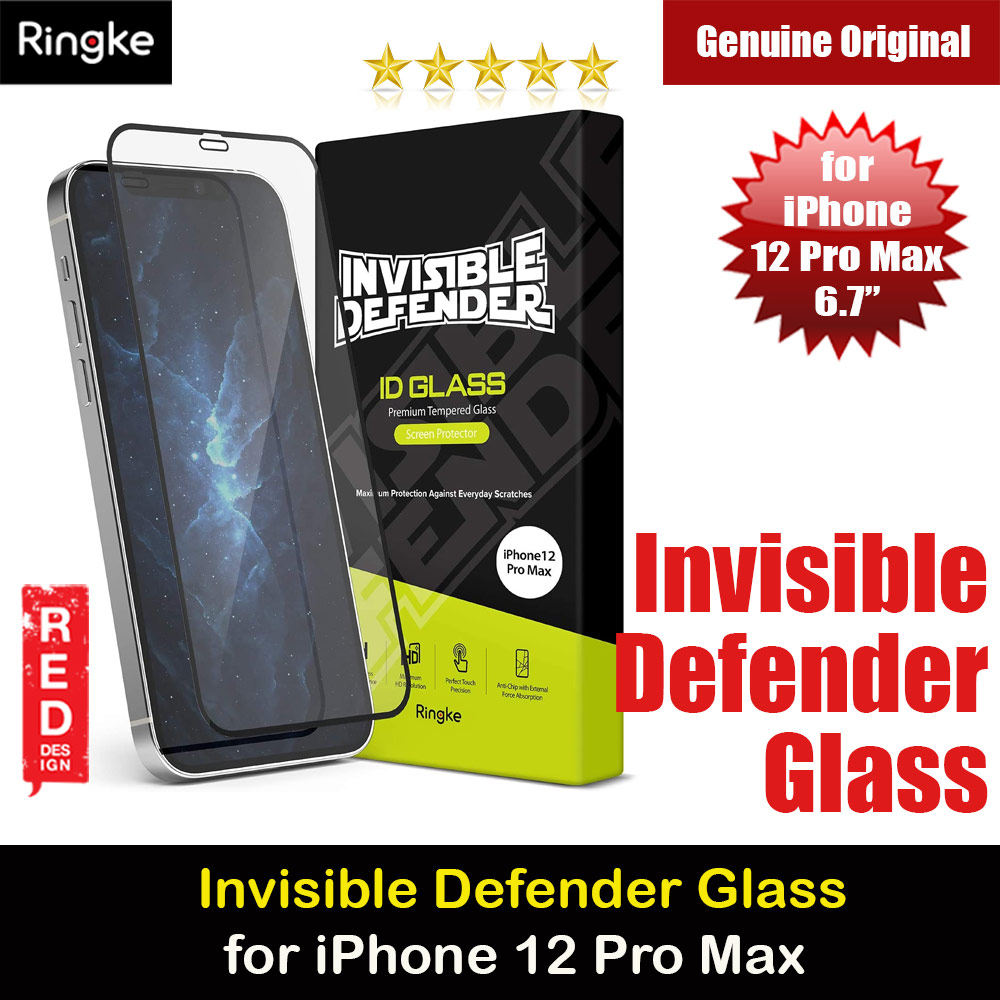 Picture of Ringke Invisible Defender Glass Screen Protector for iPhone 12 Pro Max 6.7  Apple iPhone 12 Pro Max 6.7-  Apple iPhone 12 Pro Max 6.7 Cases,  Apple iPhone 12 Pro Max 6.7 Covers, iPad Cases and a wide selection of  Apple iPhone 12 Pro Max 6.7 Accessories in Malaysia, Sabah, Sarawak and Singapore 