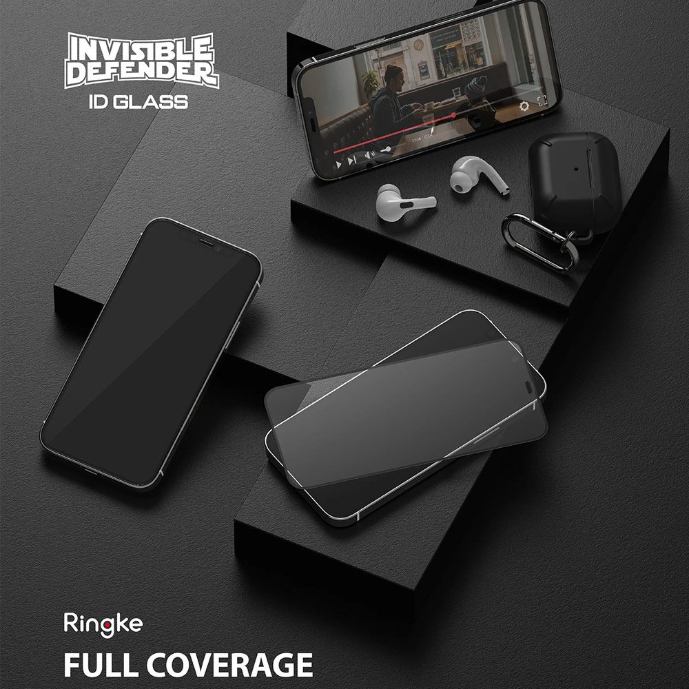 Picture of  Apple iPhone 12 Pro Max 6.7 Screen Protector | Ringke Invisible Defender Glass Screen Protector for iPhone 12 Pro Max 6.7