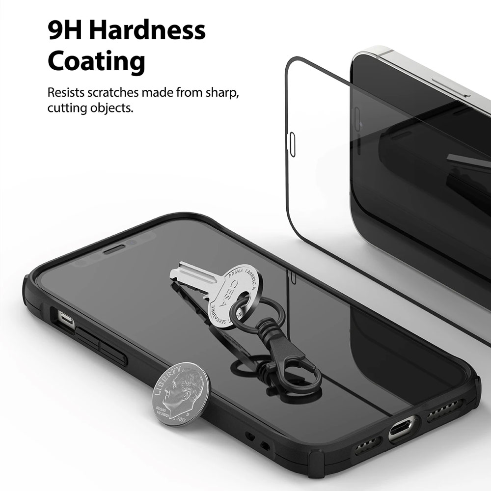 Picture of  Apple iPhone 12 Pro Max 6.7 Screen Protector | Ringke Invisible Defender Glass Screen Protector for iPhone 12 Pro Max 6.7