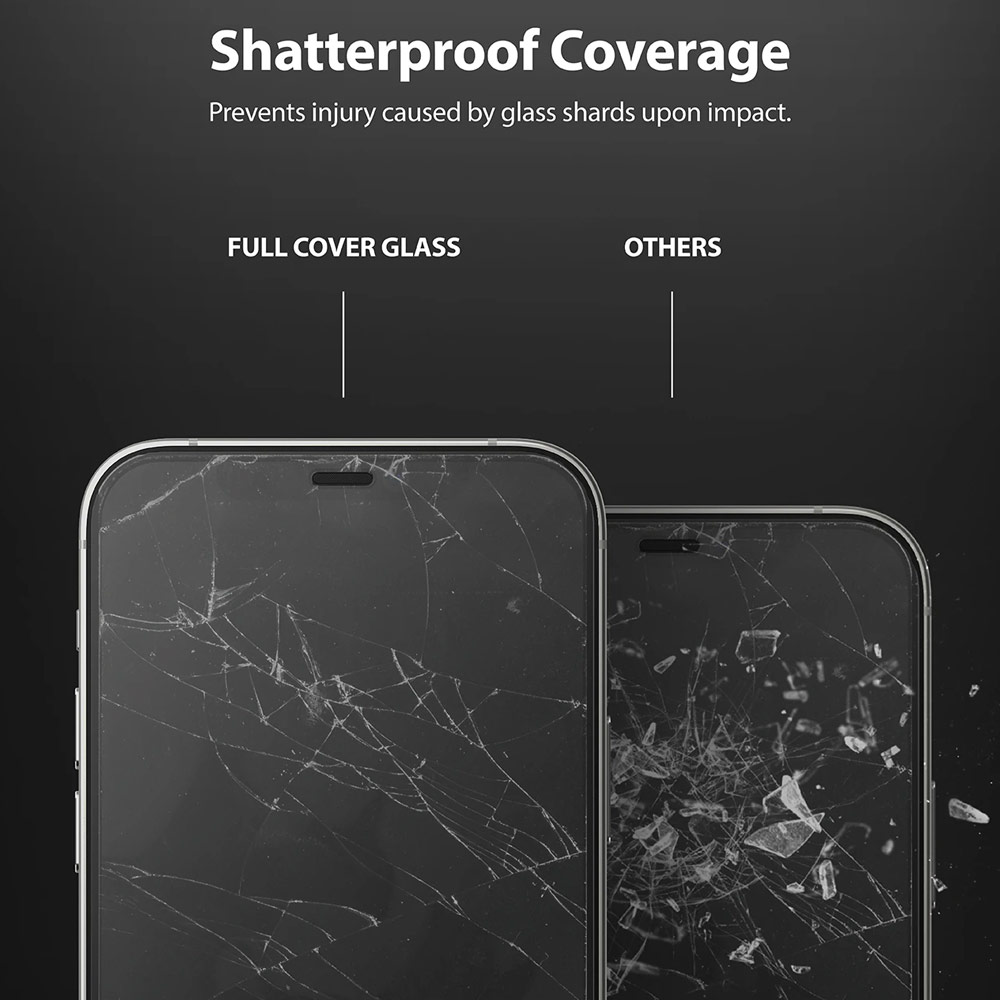 Picture of  Apple iPhone 12 Pro Max 6.7 Screen Protector | Ringke Invisible Defender Glass Screen Protector for iPhone 12 Pro Max 6.7