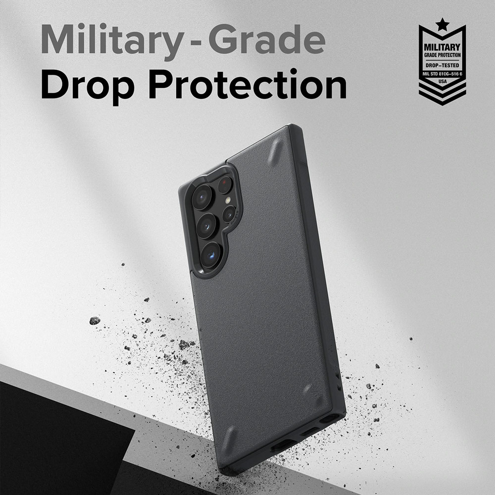 Picture of  Samsung Galaxy S22 Ultra 5G 6.8 Case | Ringke Onyx Protection Case for Samsung Galaxy S22 Ultra 6.8 Case (Black)