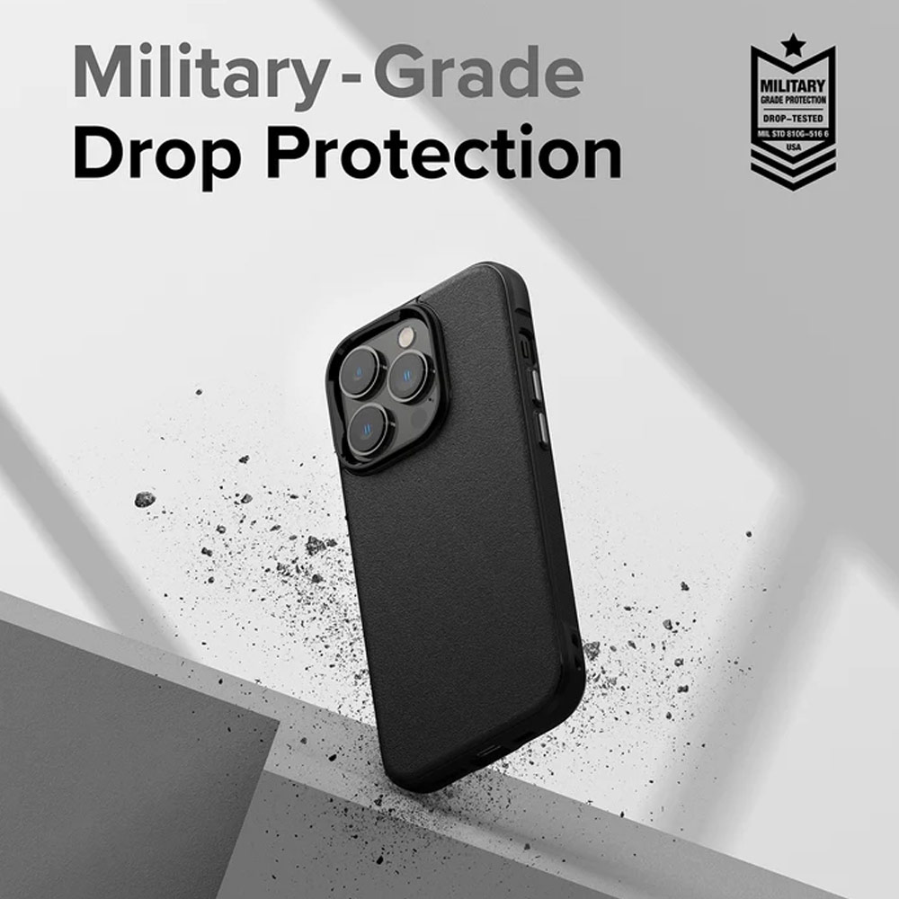 Picture of  Apple iPhone 14 Pro Max 6.7 Case | Ringke Onyx Tough Heavy Duty Protection Case for Apple iPhone 14 Pro Max 6.7 (Black)