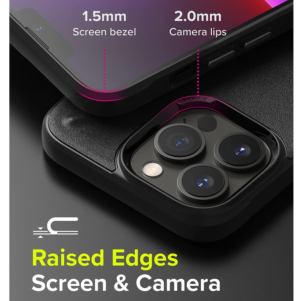 Picture of  Apple iPhone 13 Pro 6.1 Case | Ringke Onyx Protection Case for Apple iPhone 13 Pro 6.1 (Black)