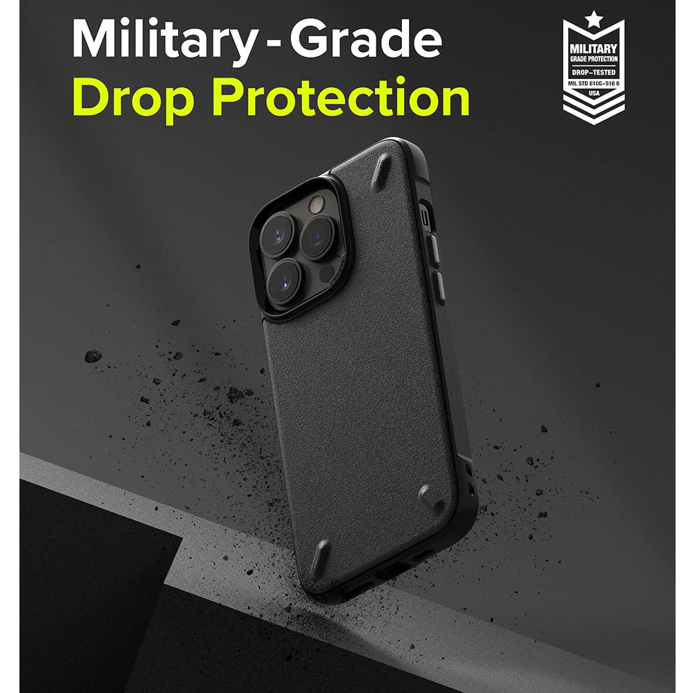 Picture of  Apple iPhone 13 Pro 6.1 Case | Ringke Onyx Protection Case for Apple iPhone 13 Pro 6.1 (Black)