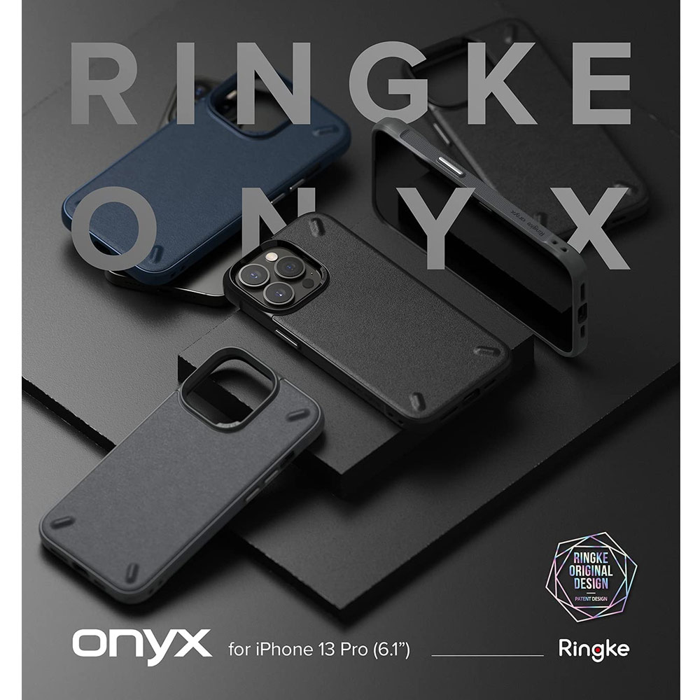 Picture of  Apple iPhone 13 Pro 6.1 Case | Ringke Onyx Protection Case for Apple iPhone 13 Pro 6.1 (Black)