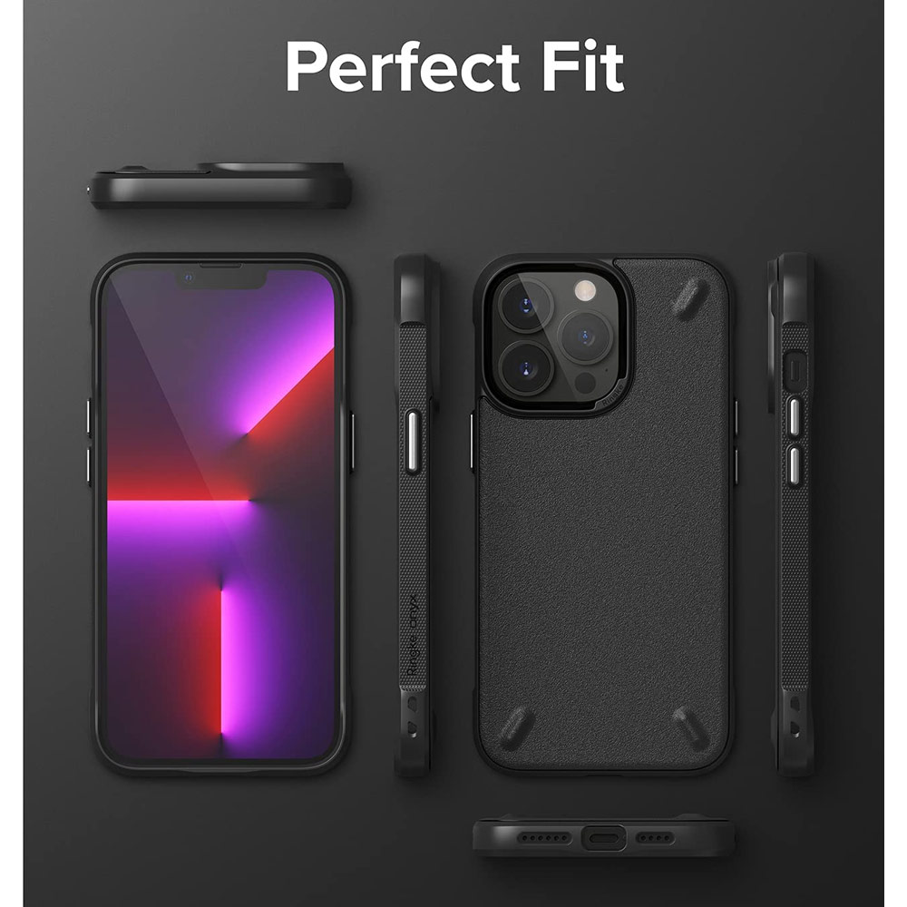Picture of  Apple iPhone 13 Pro Max 6.7 Case | Ringke Onyx Protection Case for Apple iPhone 13 Pro Max 6.7 (Black)