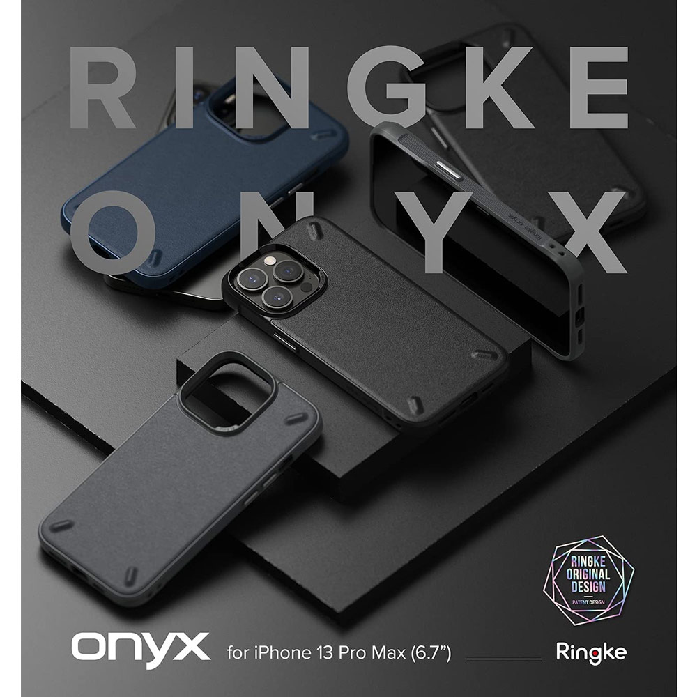 Picture of  Apple iPhone 13 Pro Max 6.7 Case | Ringke Onyx Protection Case for Apple iPhone 13 Pro Max 6.7 (Black)