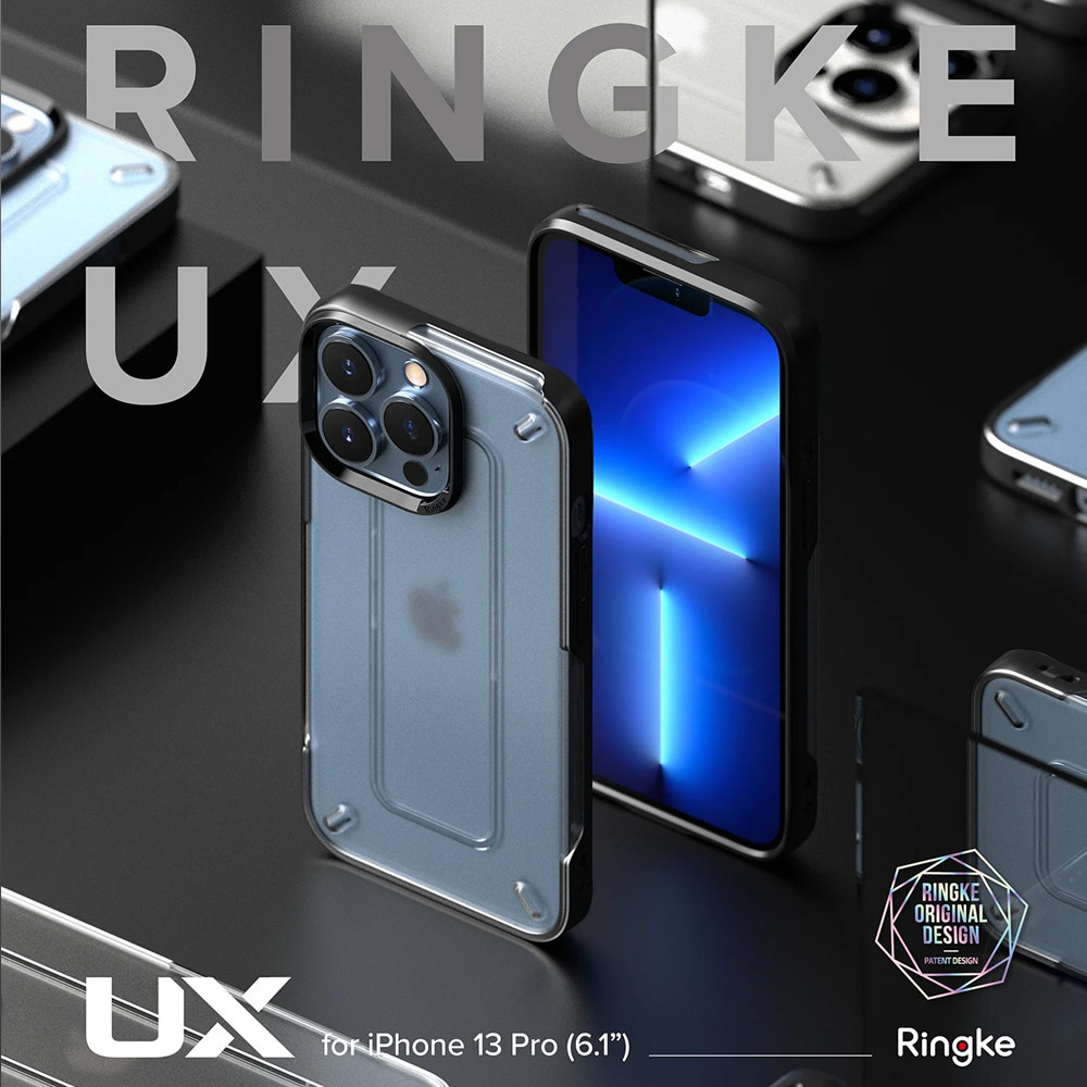 Picture of  Apple iPhone 13 Pro 6.1 Case | Ringke UX Protection Case for Apple iPhone 13 Pro 6.1 (Matte Clear)