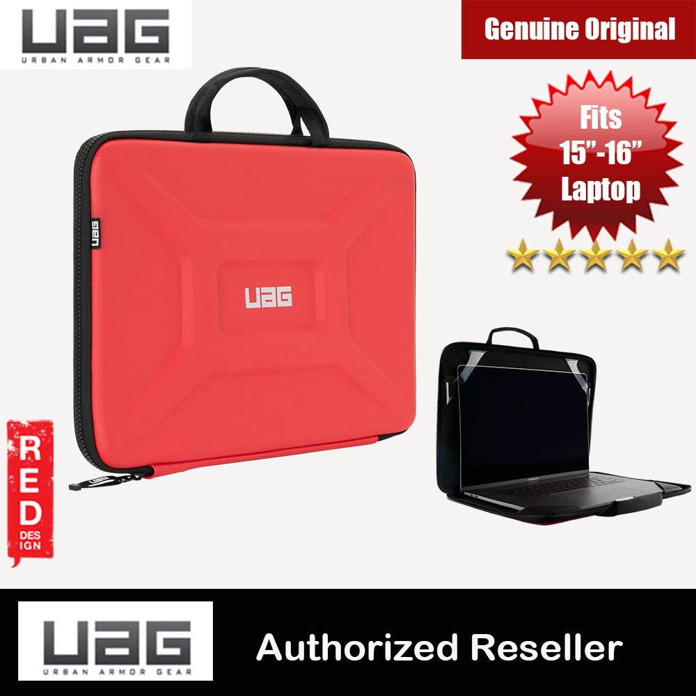 Picture of UAG Large Sleeve Laptop Sleeve with Handle fit up to 15 inches 16 inches Laptop Macbook Macbook Air Retina 16 Macbook Pro 16 Two Thunderbolt 3 Port Macbook Pro 16 Four Thunderbolt 3 Port (Magma) -  Cases,  Covers, iPad Cases and a wide selection of  Accessories in Malaysia, Sabah, Sarawak and Singapore 