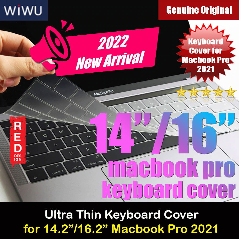 Picture of WIWU High Transparency Ultra Thin Keyboard Cover Protector for Macbook Pro 14.2" 2021 A2442 Macbook Pro 16.2" 2021 A2485 M1 Pro M1 Pro Max 2021  Apple Macbook Pro 16.2 2021-  Apple Macbook Pro 16.2 2021 Cases,  Apple Macbook Pro 16.2 2021 Covers, iPad Cases and a wide selection of  Apple Macbook Pro 16.2 2021 Accessories in Malaysia, Sabah, Sarawak and Singapore 